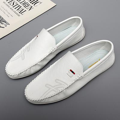2025 Designer Leather Shoes Light Men's Dress Shoes Schoenen Mannen Male Driving Shoes Men Loafers Man Moccasins Slip On Flats
