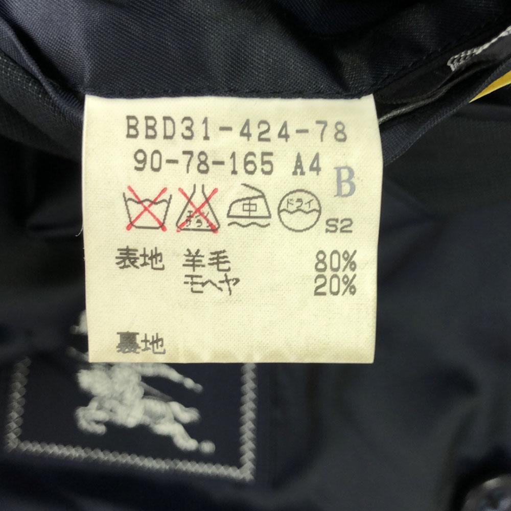 Burberrys 90s Wool Blend Side Benz Tailored Jacket 90-78-165 All Men's Used