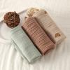 3PCS Cotton Handkerchief Face Towel 4-Layer Gentle and Absorbent Drooling Bib Mouth Wipe Cloth for Bathing and Feeding