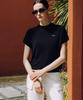 OBER GOLF Basic Dolman Summer Knit (Black)