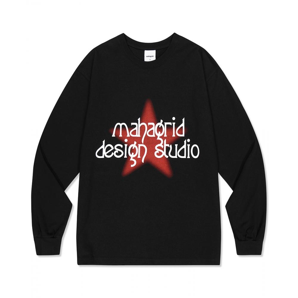 

ФУТБОЛКА MAHAGRID DIM STAR LS BLACKMG2DSMT550A