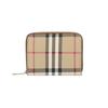 8094439 A9534 Vintage Check Zip Card Holder
