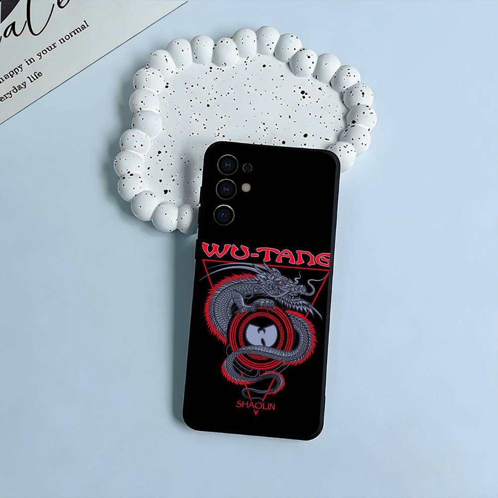 Wu-Wu-T-Tang -Clan Soft Silicone Case for Samsung S25, S24, S21, S22, S23, S30, Ultra, S20, Plus, FE, Lite-Black