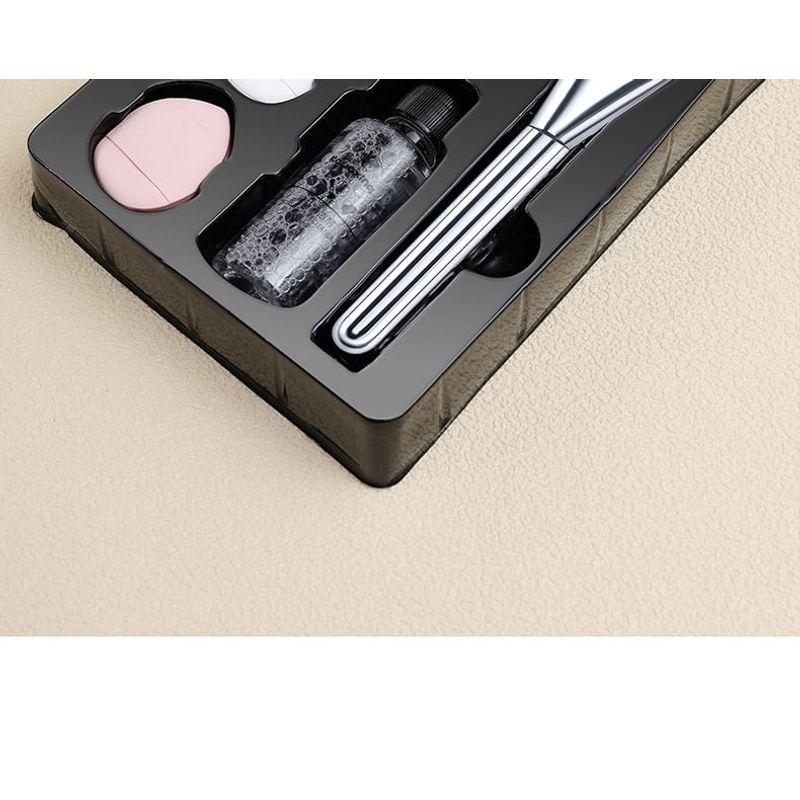 Choyu - Set of 7: Makeup Sponge + Cushion Puff + Foundation Brush + Sponge Cleaner