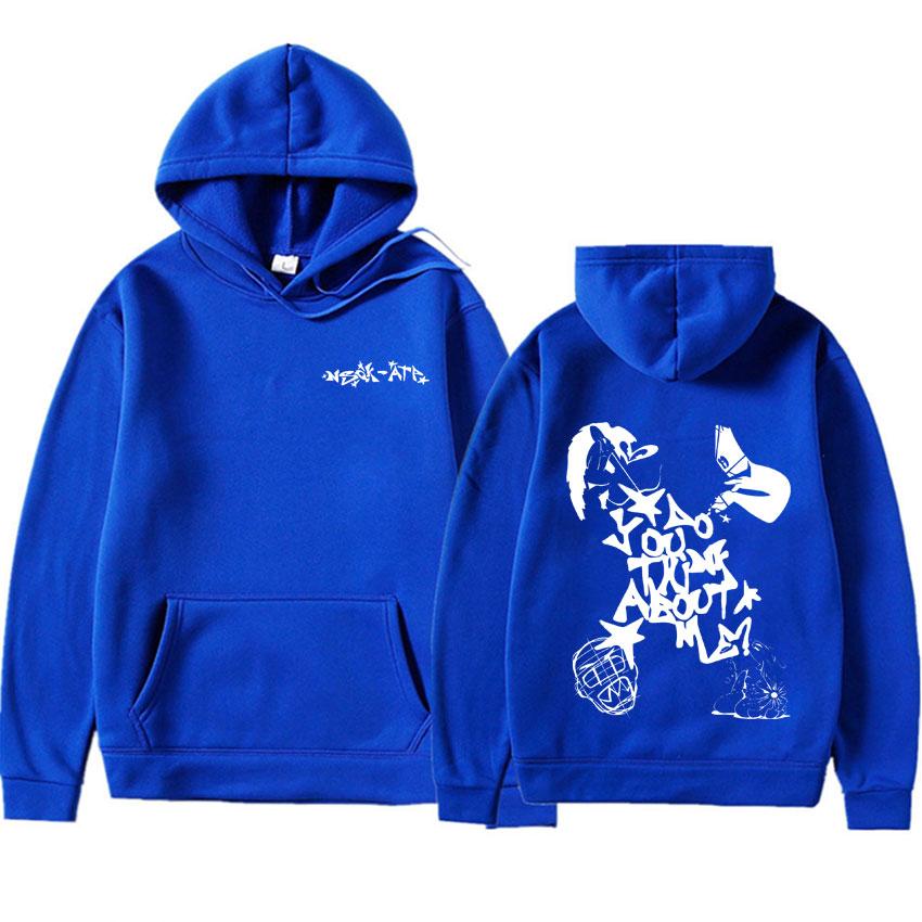 

Nsqk Do You Think about Me Double Sided Pop Harajuku Graphic Sweatshirts Mens Aesthetic Oversized Tide Hoodie Y2K Hody 3XL