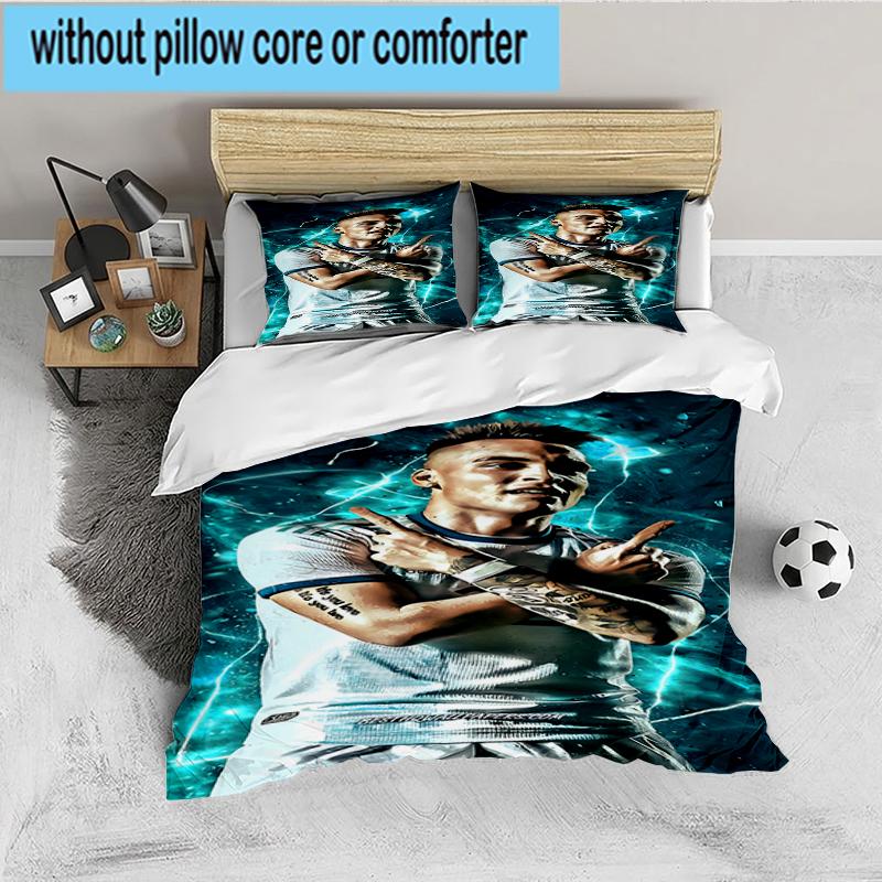 3PCS Energy Style In Sports Martinez Bedding set,Ideal for1pc Duvet Cover And 2pcs Pillowcases Perfect for Christmas gift,Ideal for Bedroom,Dormitory