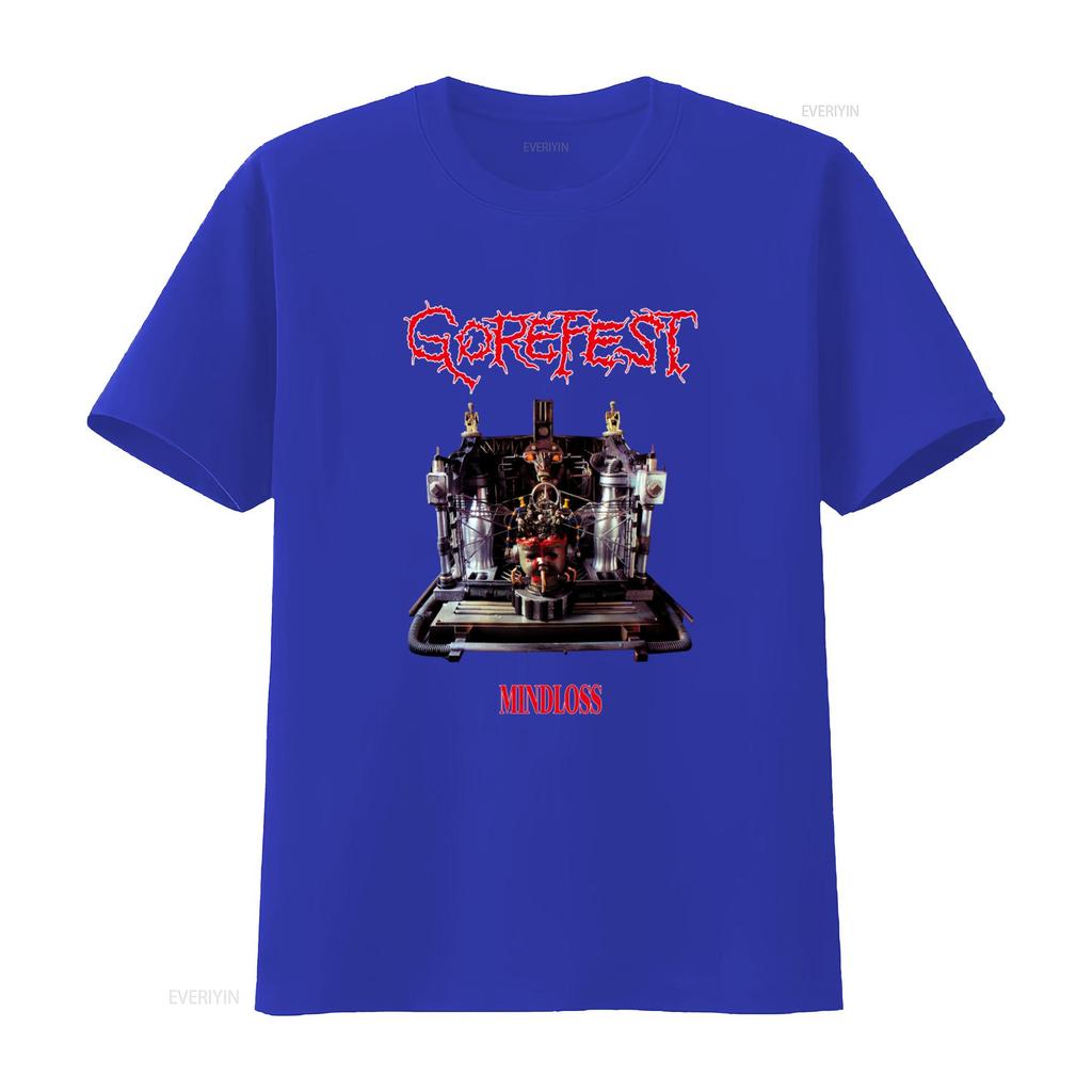 Gorefest Mindloss T-Shirt Neu DTG Erhältlich in allen Größen Vintage Herren Bequem Atmungsaktiv Leicht