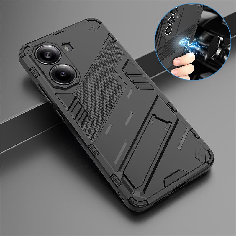 For Xiaomi Poco X7 Pro 5G Case Armor Kickstand Shockproof Back Cover For Pocco Poko Little X7 X 7 Pro Car Magnetic Holder Funda