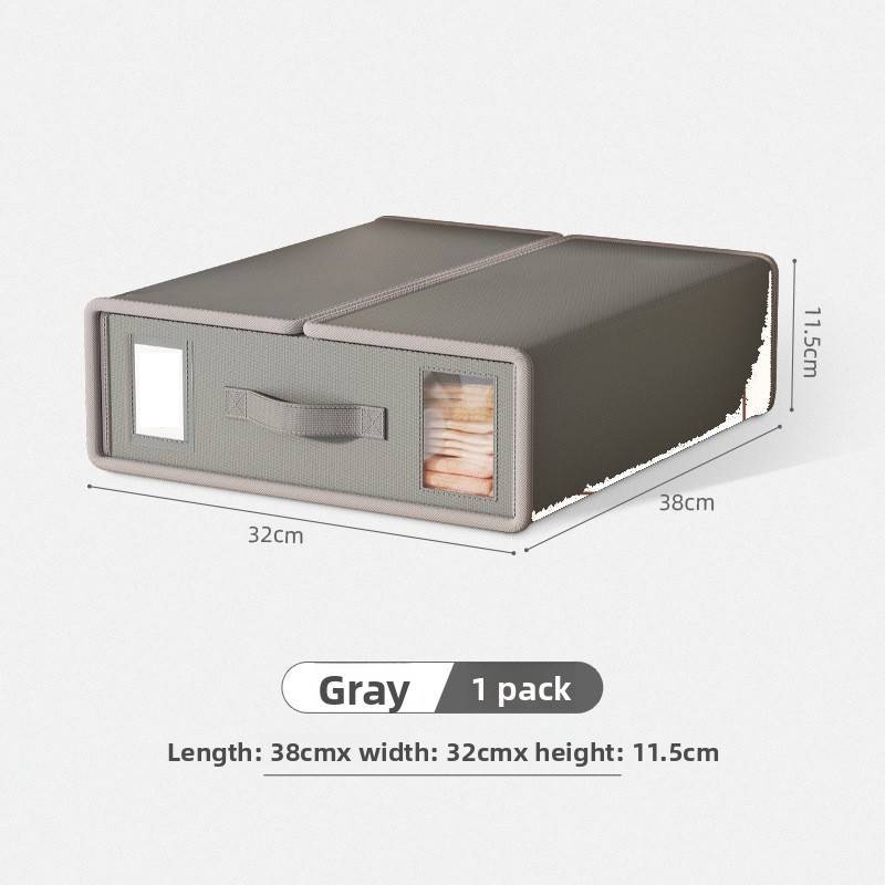 Modern Minimalist Oxford Cloth Foldable Storage Box For Bedroom Closet Organization
