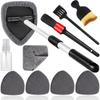Telescopic Car Windshield Cleaning and Defogging Brush Set