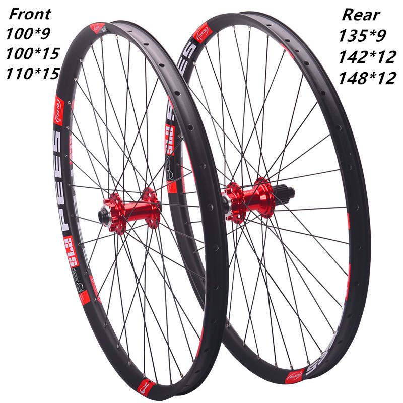 RUJIXU BOOST Mountain Bike Wheelset with 7 Bearings - Available In 26", 27.5", 29" Sizes 