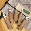 Beech Wood Carving Knife Set: Spoon Carving, Utility, Detail, Flat, and Skew Chisel Tools