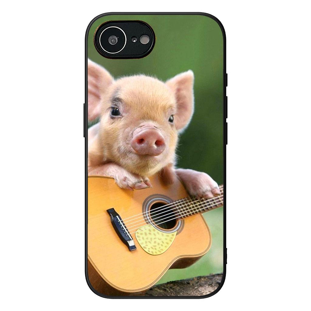 Wildschwein Schwein Handyhülle für Samsung Galaxy A36 A17 A26 A07 A35 A54 A53 A13 A33 A34 S8 S9 S20 S21 FE S10 Plus Hülle