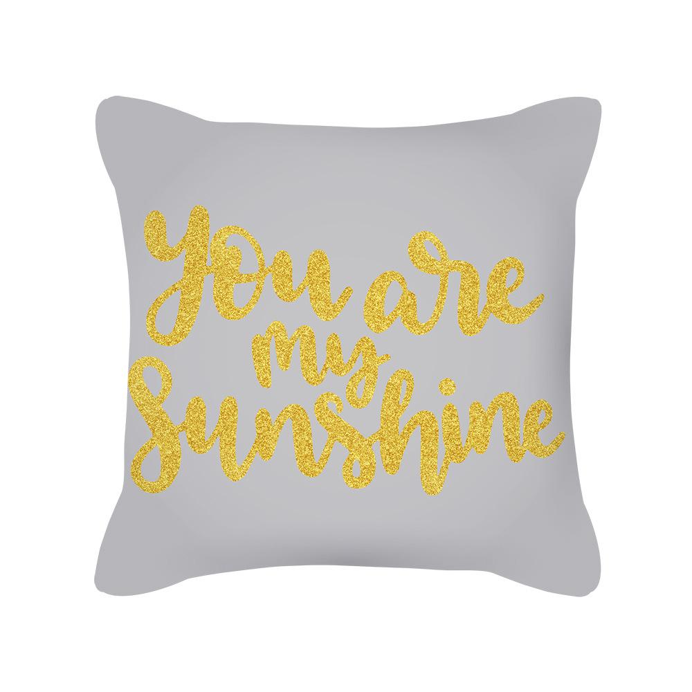 Home Pillowcases Flowers Sofa Cushions Ins Nordic Peach Skin Pillowcases Pillowcases