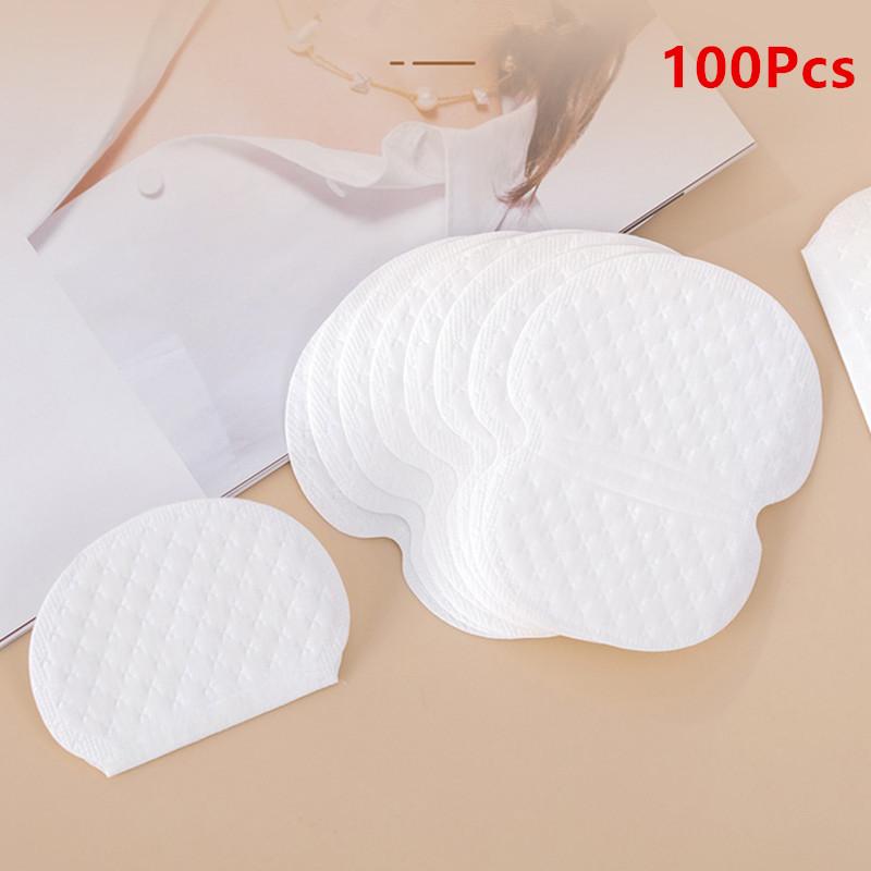 10Pcs Disposable Invisible Armpit Sweat Absorbing Sticker Pads Underarm Sweat Pads for Women and Men Ultra Thin and Breathable