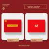 HLA [Hongyun] Red Underwear for Men, Year of The Horse, Pure Cotton, 10A Antibacterial, Qiji Red Boxer Briefs, Four-Corner Shorts, 3 Pieces