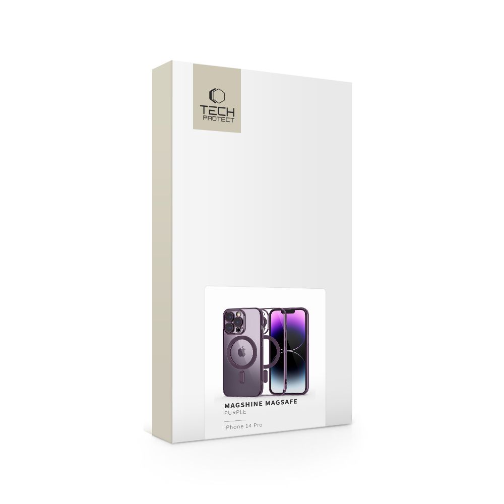 Tech-Protect Magshine Magsafe Iphone 14 Pro Purple