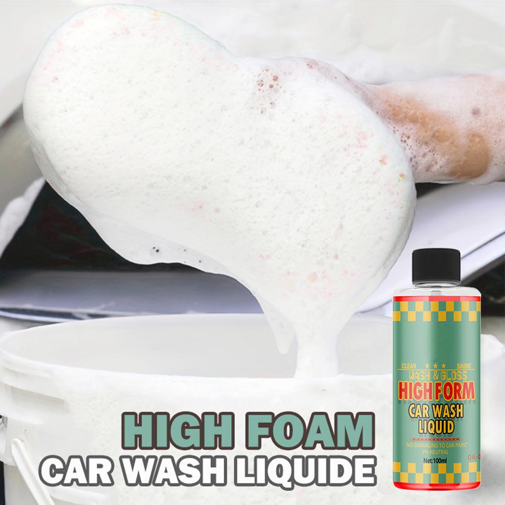 Car Washing Soap 100ml Detailing Cleaner Highly Concentrated Deep Cleaning And High Foaming Shampoo For Truck Suv Rv Vehicle