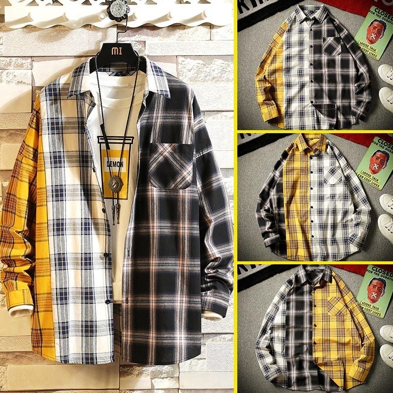 

Три цвета Повседневная строчка Модная куртка M-3XL