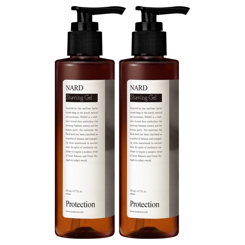 NARD Calming Protection Shaving Gel, 190ml, 2 pcs