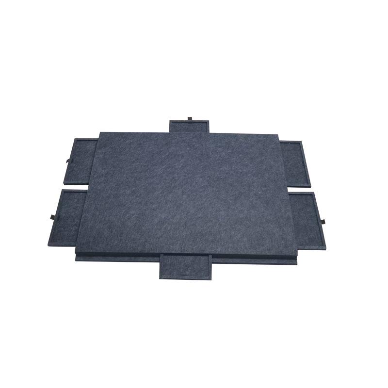 1000-Piece Felt Puzzle Mat with Folding Stand - Portable Educational Puzzle Board for Kids