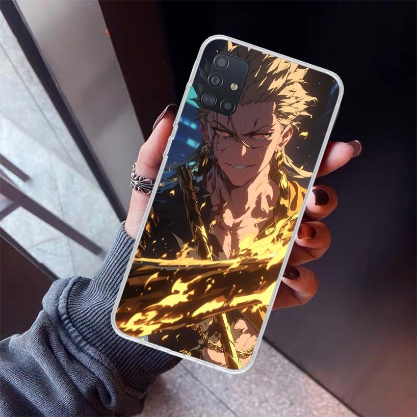 

Fate Zero Stay Night Gilgamesh Phone Case For Samsung Galaxy A12 A52S A42 A32 A22 A51 A50 Note 20 Ultra 10 S10 Plus A71 A70 A31 Samsung A20(A30)