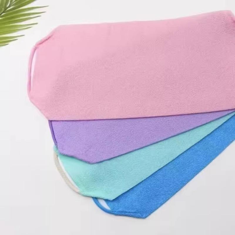Drawstring Bath Scrubbing TowelDrawstring Nylon Bath Scrubbing Brush A Household Powerful Back Scrubbing and Mud Removal Tool