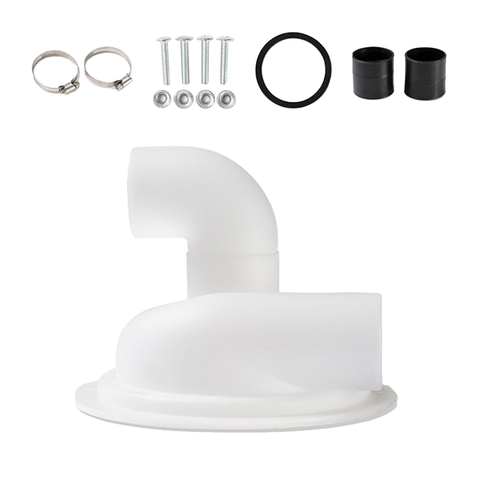 

Вакуумный пылеотделитель Циклонный сепаратор Крышка с локтем Замена Деревообработка белый