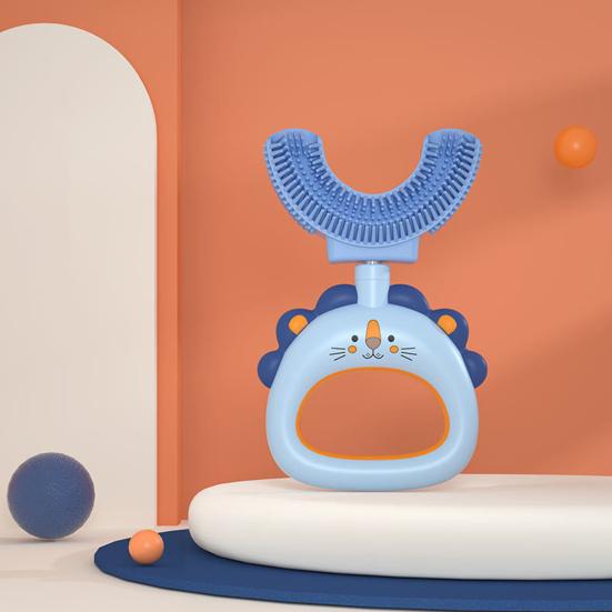 Periuță Orală Potrivire Perfectă Compactă Silicon în formă de U Periuță de Dinți pentru Copii pentru Uz Casnic