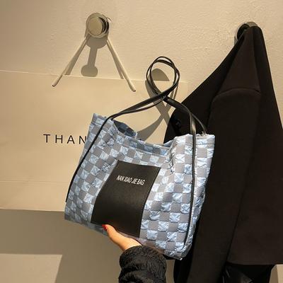 This Year'S Popular Bag Women'S Fashion Shoulder Tote Bag College Student Class Tutoring Bag