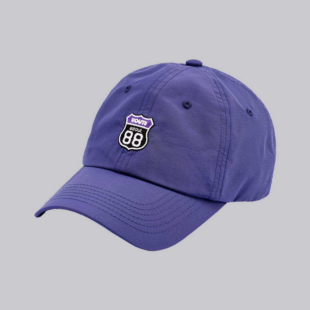 ODDSOCKS Uv Protection Supplex Ball Cap - This Way (Purple Navy)