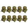 10Pcs Brass Trumpet Screws Replacement Miniature Brass Components Trumpet Parts Accessories Easy To Installation