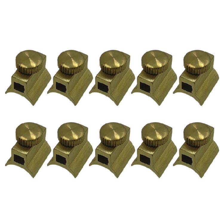 10Pcs Brass Trumpet Screws Replacement Miniature Brass Components Trumpet Parts Accessories Easy to Installation 1