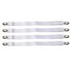 4pcs Elastic Bed Sheet Strap Clips Grippers Fasteners Adjustable Mattress Holder for Mattress Cover Bedding Accessories