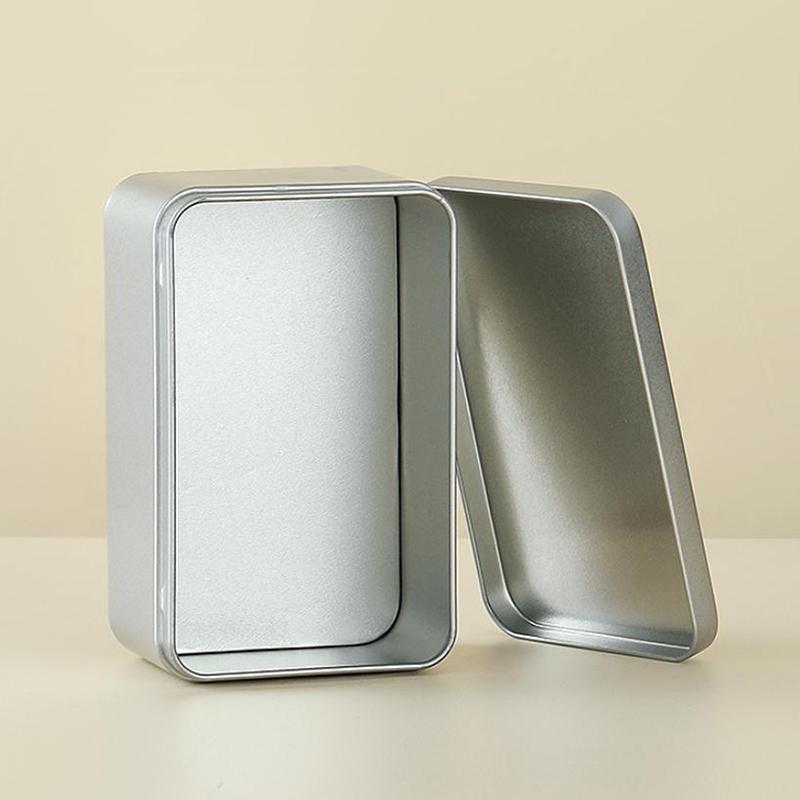 Tea Packaging Cans General Square Cans Dahongpao Green Tea Loose Tea Packaging Boxes Tinplate Empty Cans