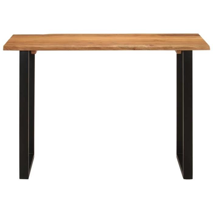 VidaXL Table à dîner 110x50x76 cm Bois d'acacia solide 350289