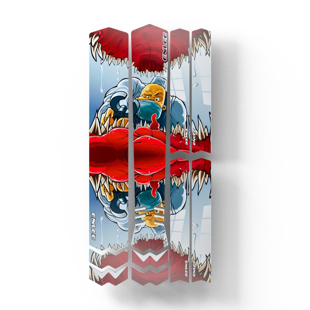 3D Bicycle Poster Frame ScratchResistant MTB Road Bike HD Protective Film Removable Sticker AntiSkid Guard Frame Cover