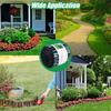 9M Imitation Stone Garden Guardrail PP Plastic Ground Fence Combined with Pastoral Gardening Lawn Fence Landscapes