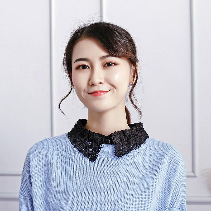 Women's Lace Decorative Fake Collar for All Seasons