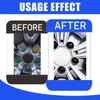 26Pcs Universal 17mm Plastic Car Wheel Nut Covers Bolt Cap Tire Screw Cap Wheel Hub Decorative Shell Nut Protective Cover