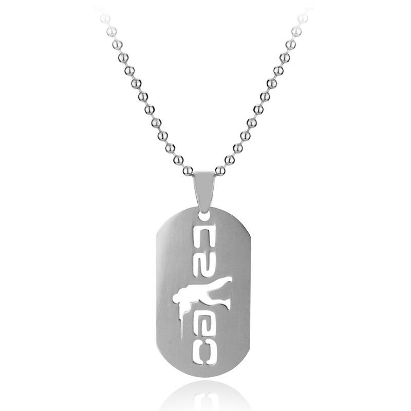 CSGO Counter-Strike Stainless Steel Pendant Necklace - Anime Game Merchandise
