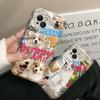 Applicable To Apple 15promax Mobile Phone Case, New Iphone14 Cream Pattern 13pro Wave Cartoon Silicone Case