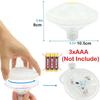 LED Waterproof Floating Underwater Pool Light RGB Disco Glow Show Lamp for Swimming Pool Hot Tub Spa Bath Party Festival Decor Lighting