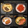 Korean Style Stainless Steel Round Plate