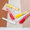 Marcator pentru țesături cu cretă pentru cusut Gear Top Fine Line Reumplere portabilă rezistentă la scurgeri Cusut Matlasare Lucrări de ștergere Marcare ștergătoare Tailor Liner Pen Material pentru cusut