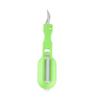 Curatator Peste, Verde, FMD034 Fish Scale Remover Kitchen Cleaning Tool Stainless Steel Anti-Slip Handle Fish Descaler Home Use