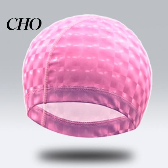Stretchable Swim Cap Adults Water Resistant Cap, Short Long Hair Swimming Hat, Non-slip No Tight Men Women Bathing for Pool, Beach, Lake