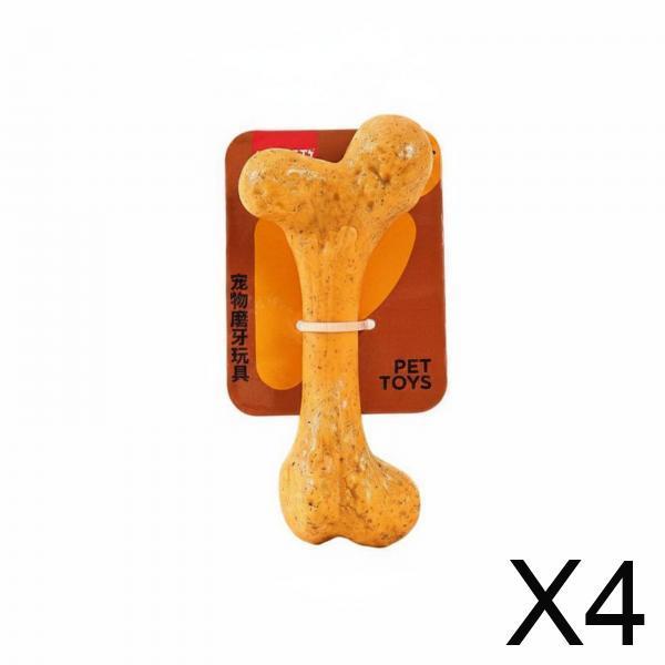 2 Pack Chewing Training Bone Dog Toy Gnaw Stick And Gentle Material for Long