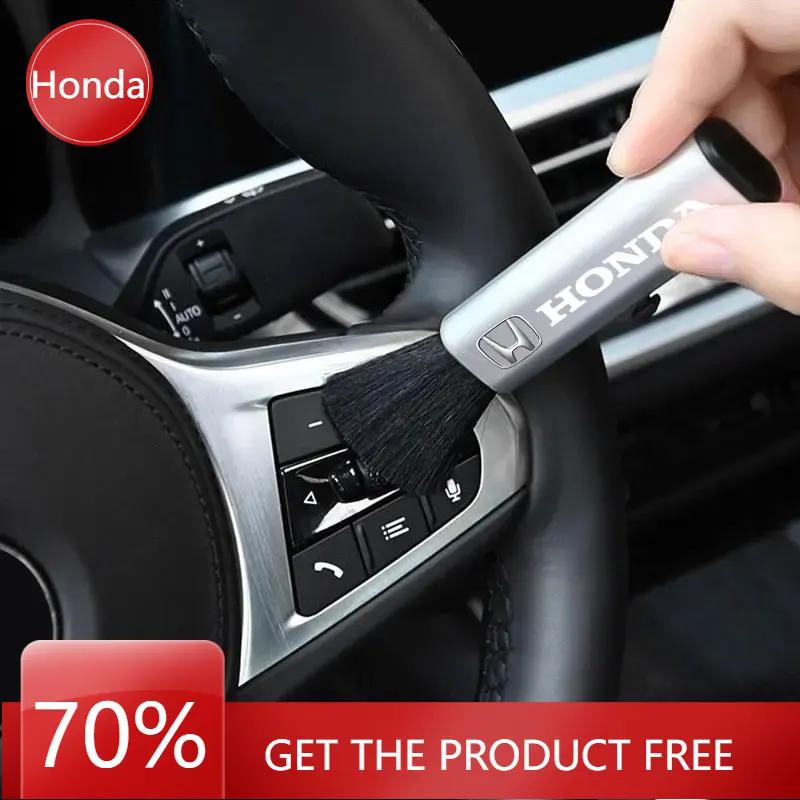 Car Hot 2025 Car Interior Clean Tool Air Outlet Cleaning Soft Brush with Shell For Honda Civic XR-V HR-V City Accord Odyssey Spi