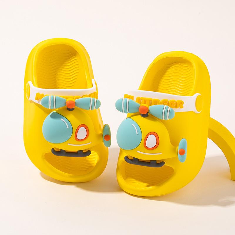 

Girls Slippers, Boys Indoor Soft-soled Shoes, Beach Shoes 180 жовтий